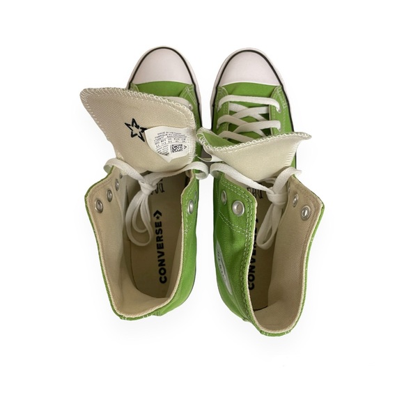 NEW Converse Chuck Taylor All Star Hi Canvas Unisex Sneakers - Matcha Color - Picture 6 of 11
